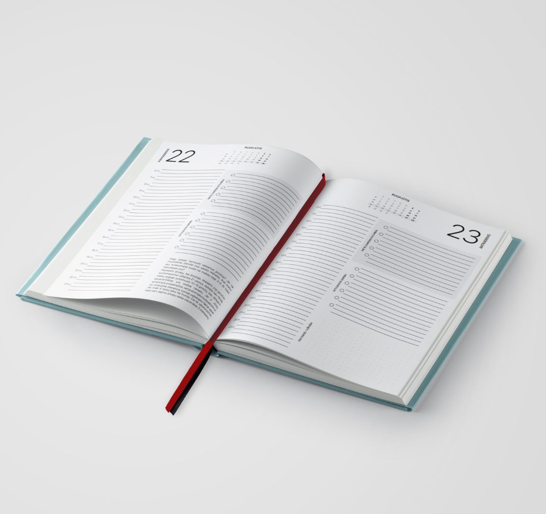 DaVinci 365® darbo knygos – „Tikslai – Planai“ – JŪRA