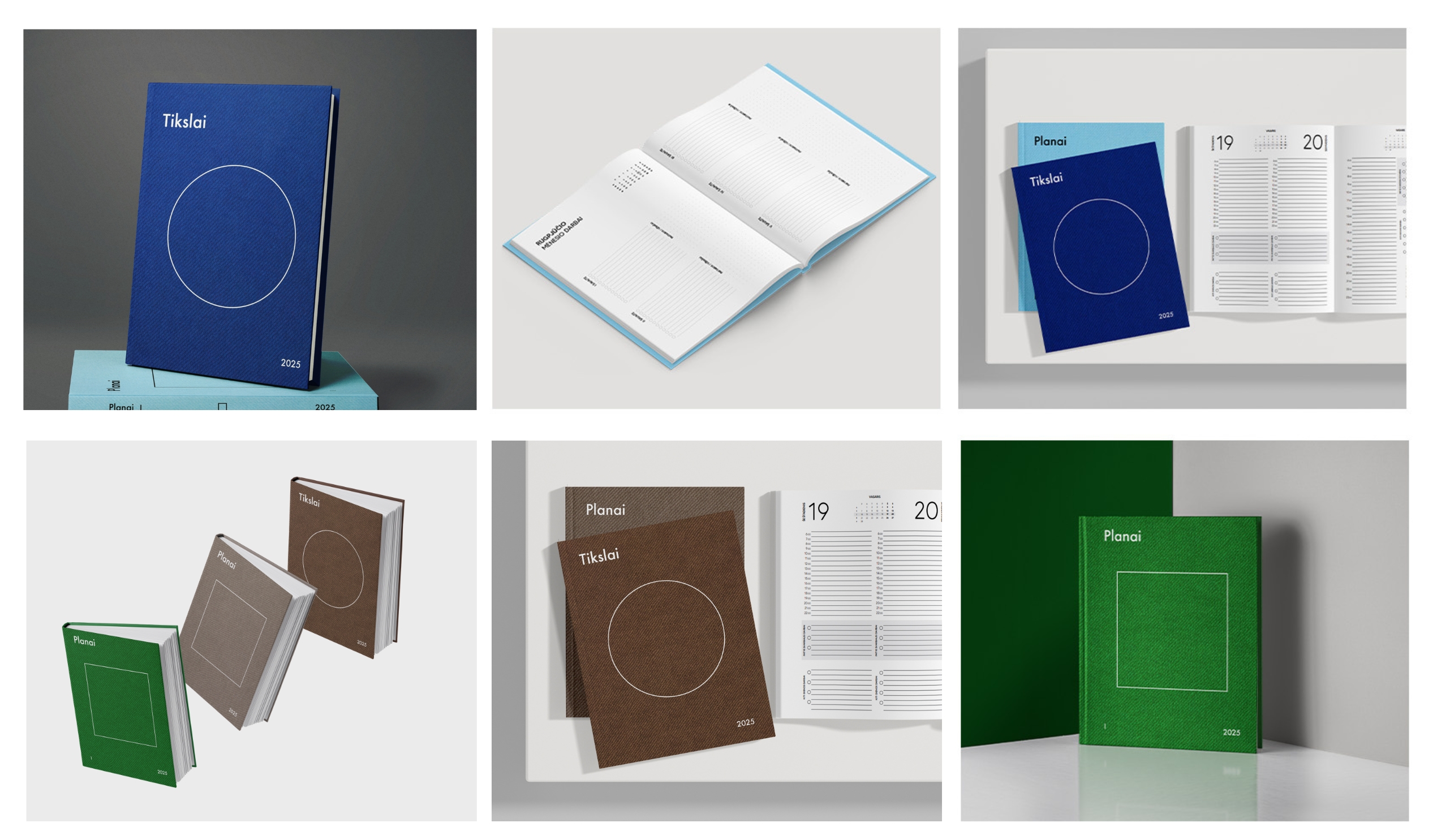 DaVinci 365® darbo knygos – „Tikslai – Planai“ – JŪRA